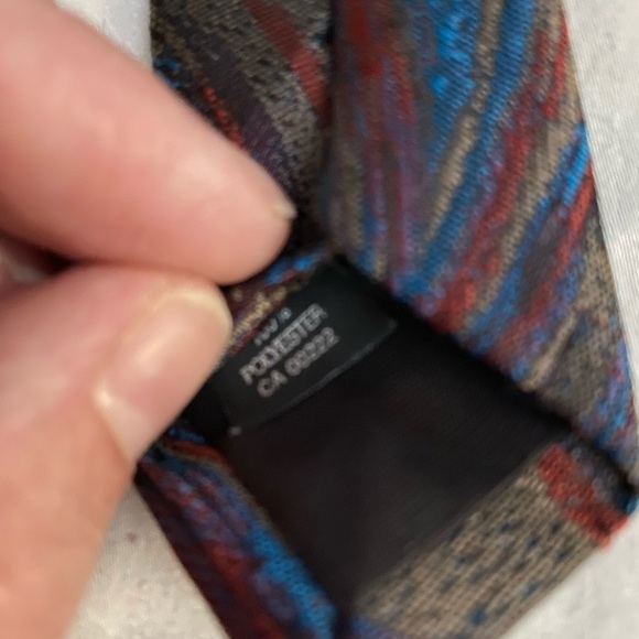 Protocol Artsy Paisley Design Classy Stylish Fashion Polyester Men's Neck Tie - Picture 3 of 5